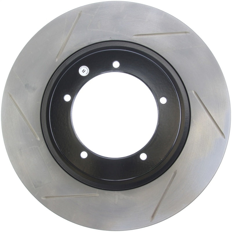 StopTech Power Slot 1986 Porsche 944 Right Front Slotted Rotor