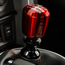 Load image into Gallery viewer, Raceseng Ashiko Shift Knob (Gate 2 Engraving) Camaro SS / ZL1 Adapter - Red Translucent