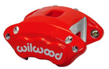 Wilwood Caliper-D154-Red 2.50in Piston 0.81in Disc