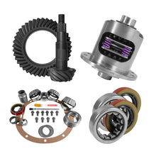 Load image into Gallery viewer, Yukon Gear 8.2in GM 3.73 Rear Ring &amp; Pinion Install Kit 28 Spline Positraction 2.25in Axle Bearings