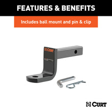 Load image into Gallery viewer, Curt 90-93 Honda Accord Class 1 Trailer Hitch w/1-1/4in Ball Mount BOXED