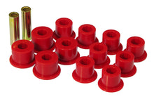 Load image into Gallery viewer, Prothane 86.5-97 Nissan Hardbody 2wd Spring &amp; Shackle Bushings - Red