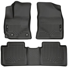 Load image into Gallery viewer, Husky Liners 14 Toyota Corolla Weatherbeater Black Front &amp; 2nd Seat Floor Liners