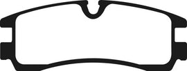 EBC 98-04 Cadillac Seville 4.6 Greenstuff Rear Brake Pads