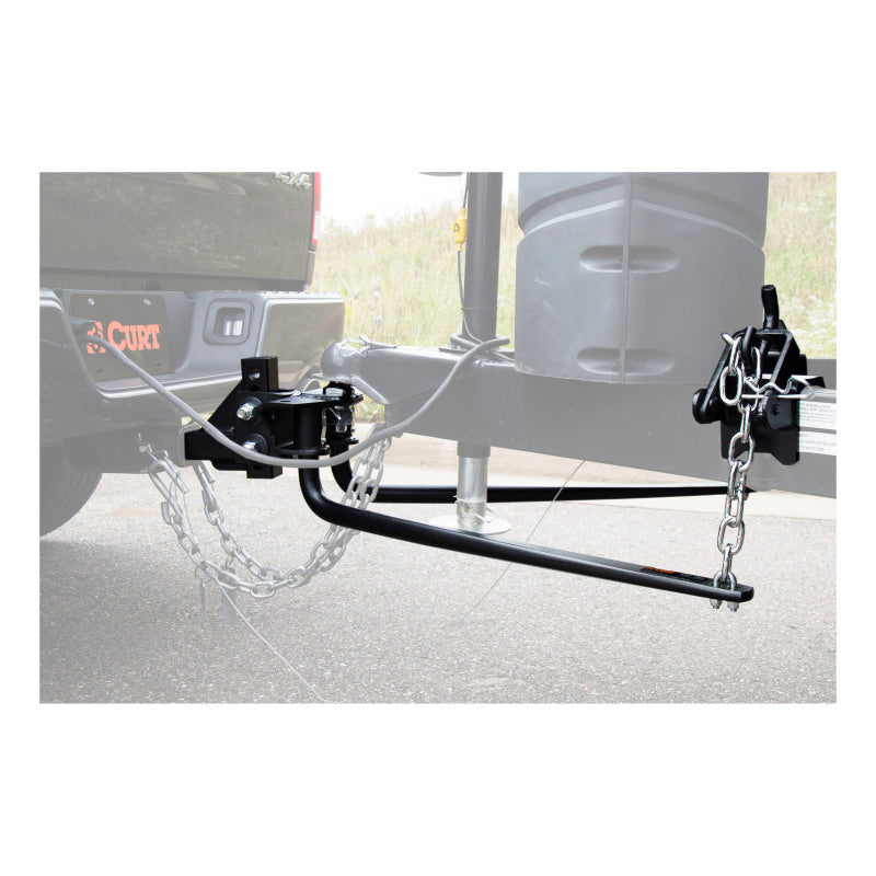 Curt Round Bar Weight Distribution Hitch Kit (10000-14Klbs 31-5/8in Bars)