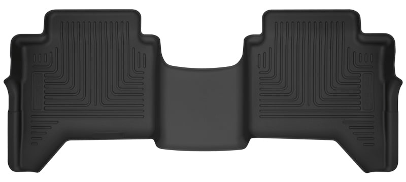 Husky Liners 2019 Ford Ranger SuperCrew Cab X-Act Contour Black Floor Liners (2nd Row) - GTR Auto