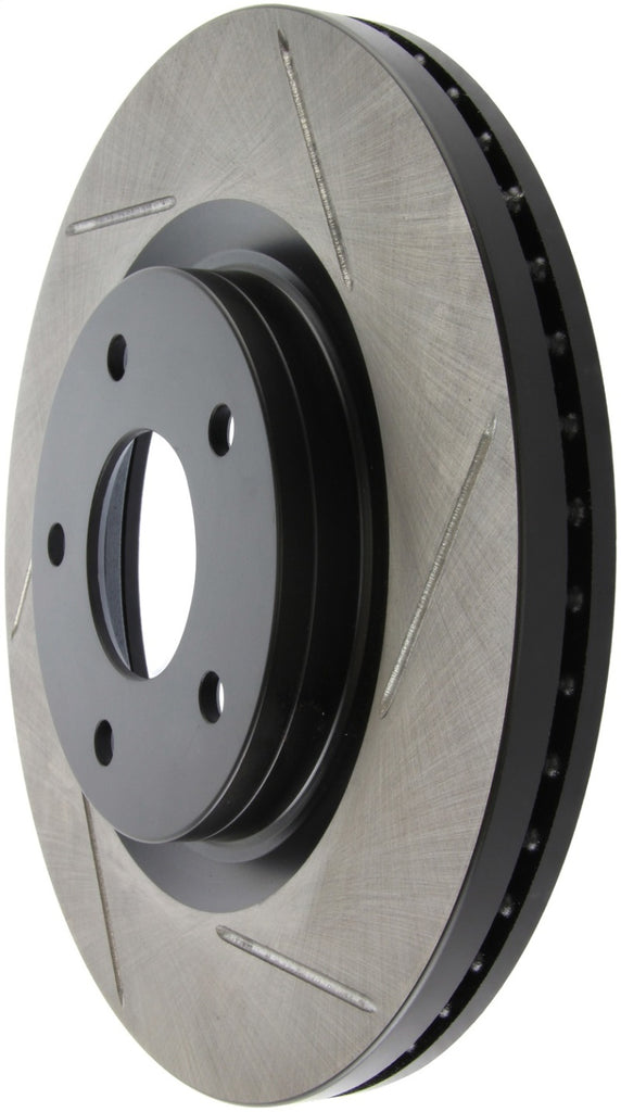 StopTech 11-14 Nissan Juke Slotted Front Left Rotor
