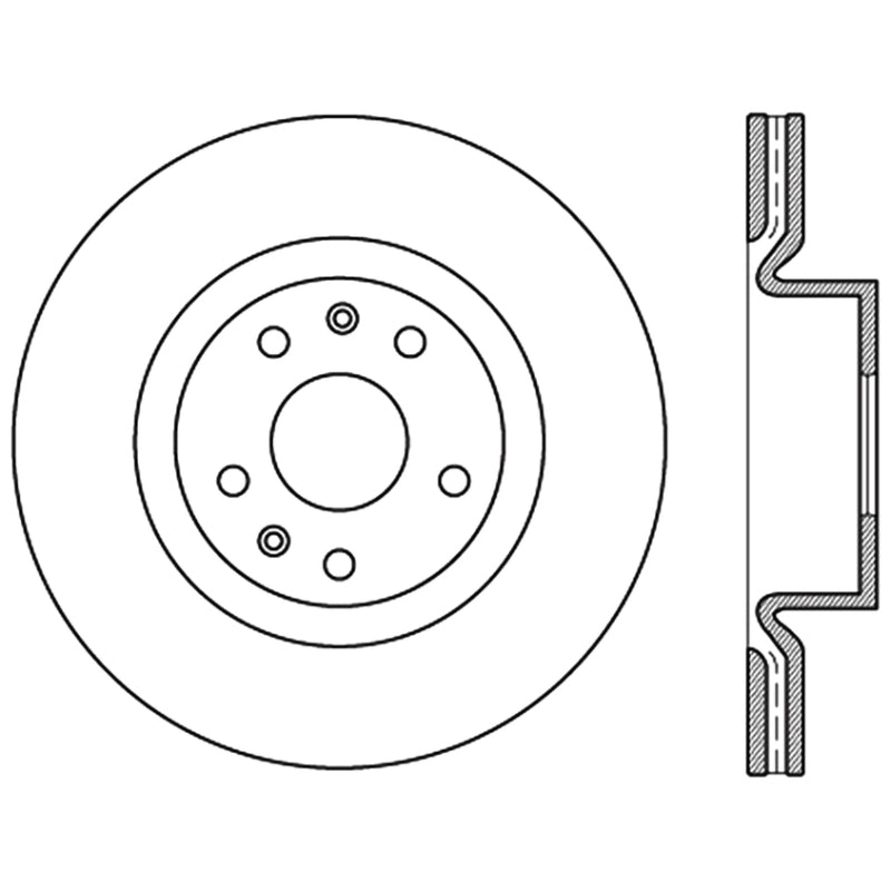 Stoptech 10 Hyundai Genesis Coupe Track Front Performance Cryo Rotor