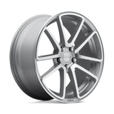 Rotiform R120 SPF Wheel 19x8.5 5x114.3 38 Offset - Gloss Silver Machined