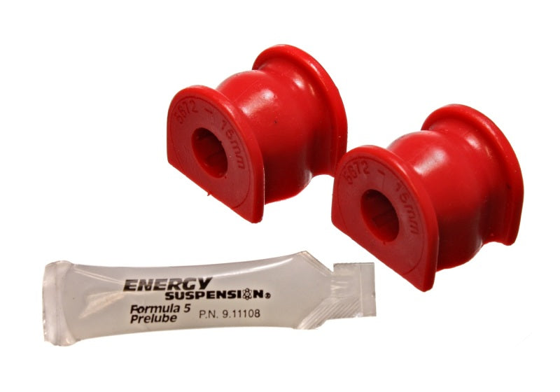 Energy Suspension 99-00/02-05 Honda Civic Si Red 15mm Rear Sway Bar Bushings - GTR Auto