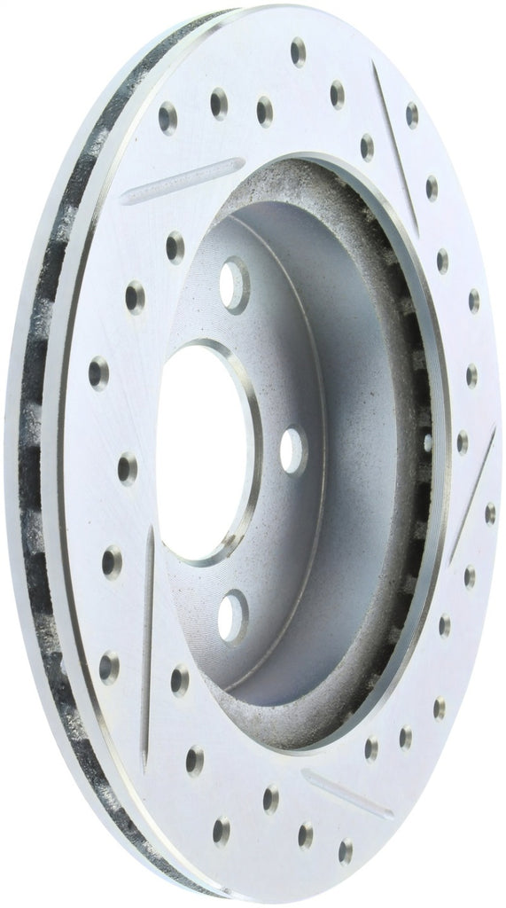 StopTech Select Sport Drilled & Slotted Rotor - Rear Right