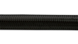 Vibrant -16 AN Black Nylon Braided Flex Hose (20 foot roll)