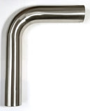 Stainless Bros 1.25in Diameter 1.5D / 1.875in CLR 90 Degree Bend 6.5in leg/6.5in leg Mandrel Bend