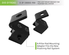 Load image into Gallery viewer, DV8 Offroad Pod Style Light Mount For DV8 Off Road Rail Mount System