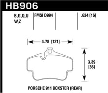 Load image into Gallery viewer, Hawk DTC-80 02-10 Porsche 911 Motorsports Rear Brake Pads