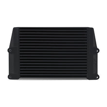 Load image into Gallery viewer, Mishimoto Heavy-Duty Oil Cooler - 10in. Same-Side Outlets - Black