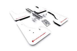 Rally Armor 18-25 Toyota Corolla Hatchback White UR Mud Flap Red Logo