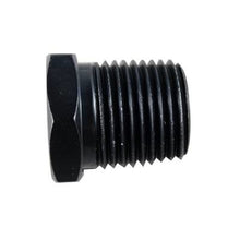 Load image into Gallery viewer, Fragola 1/2 Male Hex Pipe Plug - Black