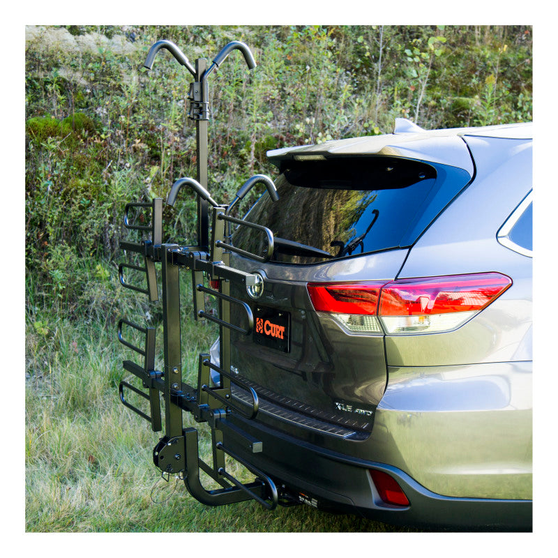 Curt Tray-Style Hitch-Mounted Bike Rack (4 Bikes 2in Shank)