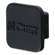 Load image into Gallery viewer, Curt 1-1/4in Rubber Hitch Tube Cover (Packaged)