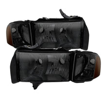 Load image into Gallery viewer, xTune Dodge Ram Sport Model Only 1999-2002 OEM Headlights Smoked HD-JH-DR99-SP-SM