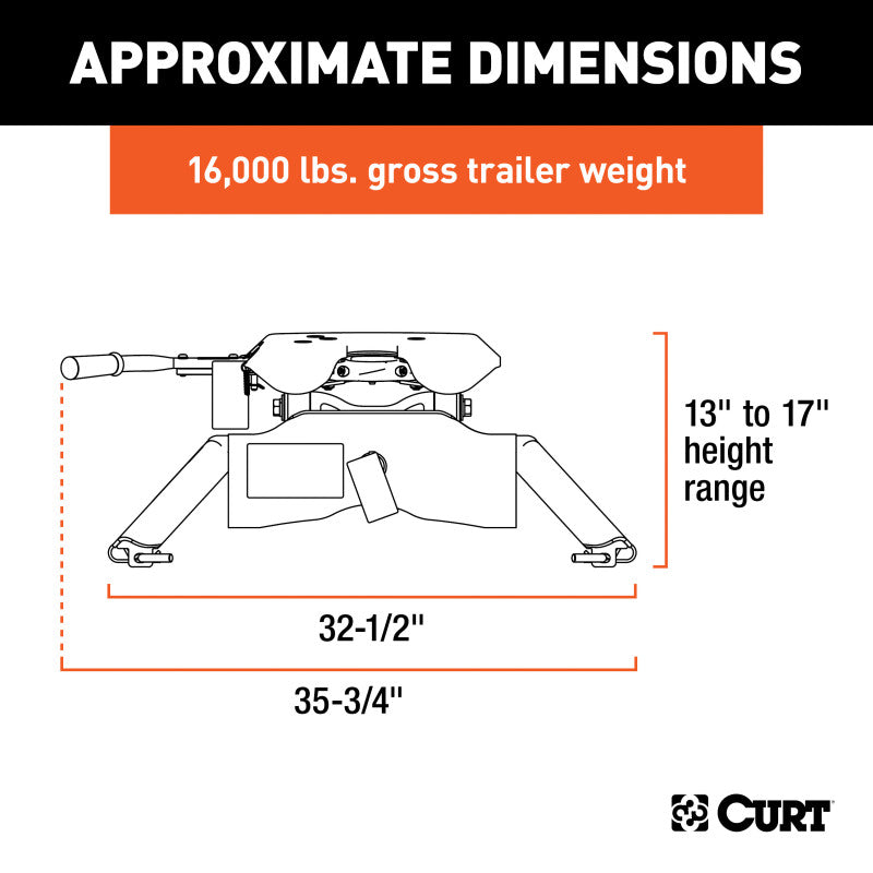 Curt A16 5th Wheel Hitch