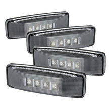 Load image into Gallery viewer, xTune Dodge Ram 94-02 Dually 2 Red LED+2 Amber LED Fender Lights 4pcs Clear ACC-LED-DR94-FE-C
