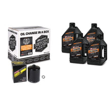 Load image into Gallery viewer, Maxima V-Twin Quick Change Kit Mineral w/ Black Filter Evo/Sportster