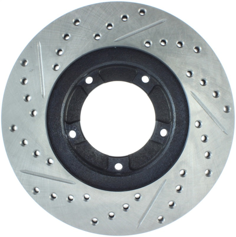 StopTech 95-04 Toyota Tacoma Left Front Slotted & Drilled Rotor