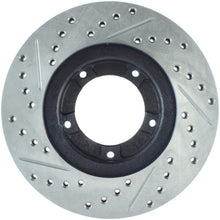 Load image into Gallery viewer, StopTech 95-04 Toyota Tacoma Left Front Slotted &amp; Drilled Rotor