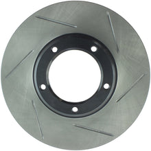 Load image into Gallery viewer, StopTech Power Slot 95-04 Toyota Tacoma 5 Lugs Front Left Slotted Rotor