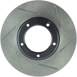StopTech Power Slot 95-04 Toyota Tacoma 5 Lugs Front Left Slotted Rotor