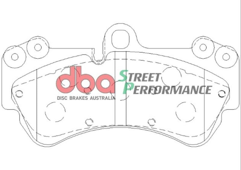 DBA 03-08 Porsche Cayenne S SP500 Front Brake Pads