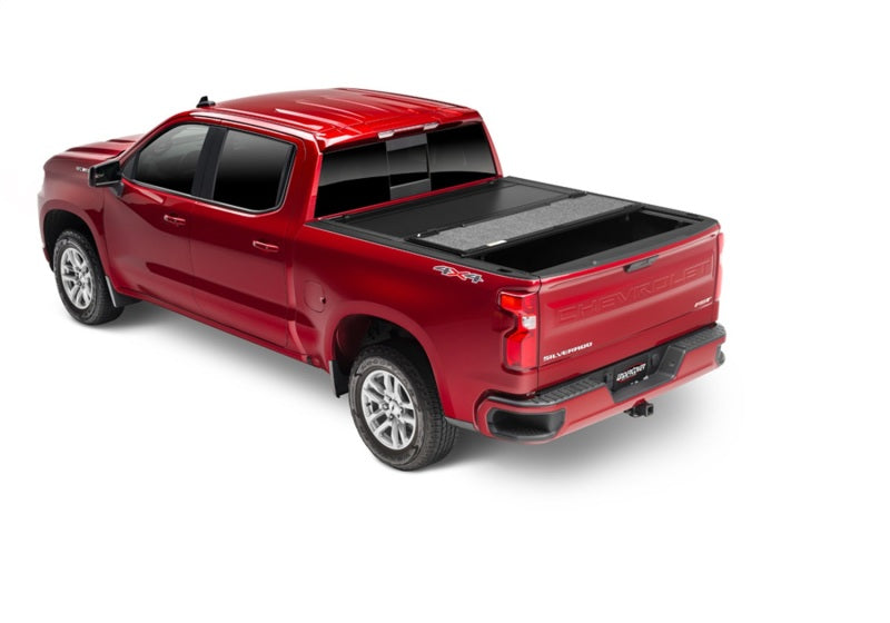 UnderCover 16-20 Nissan Titan 6.5ft Ultra Flex Bed Cover - Matte Black Finish