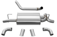 Load image into Gallery viewer, Corsa 2018-2025 Jeep Wrangler JL 2.5in Dual Rear Turn Down Exit Sport Axle-Back Exhaust