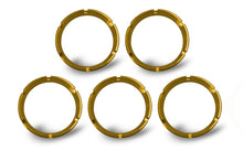 Load image into Gallery viewer, KC HiLiTES FLEX Series Colored Bezel Rings (5 pack) - Gold