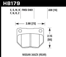 Load image into Gallery viewer, Hawk 06-07 WRX Performance Ceramic Street Rear Brake Pads