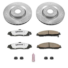 Load image into Gallery viewer, Power Stop 06-09 Cadillac XLR Front Z26 Street Warrior Brake Kit