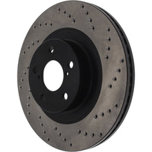 Load image into Gallery viewer, StopTech 12-14 Subaru WRX Drilled Sport Brake Cryo Rotor
