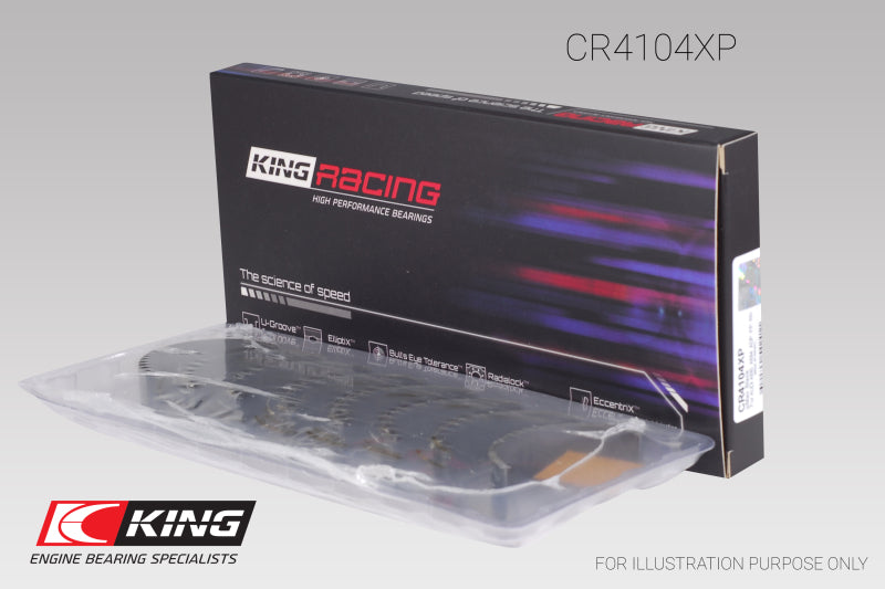 King Engine Bearings Audi ABB/ ABM/ ADP/ PP/ RN (Size STDX) Connecting Rod Bearing Set