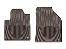 Load image into Gallery viewer, WeatherTech 2016+ Jeep Cherokee Front Rubber Mats - Cocoa