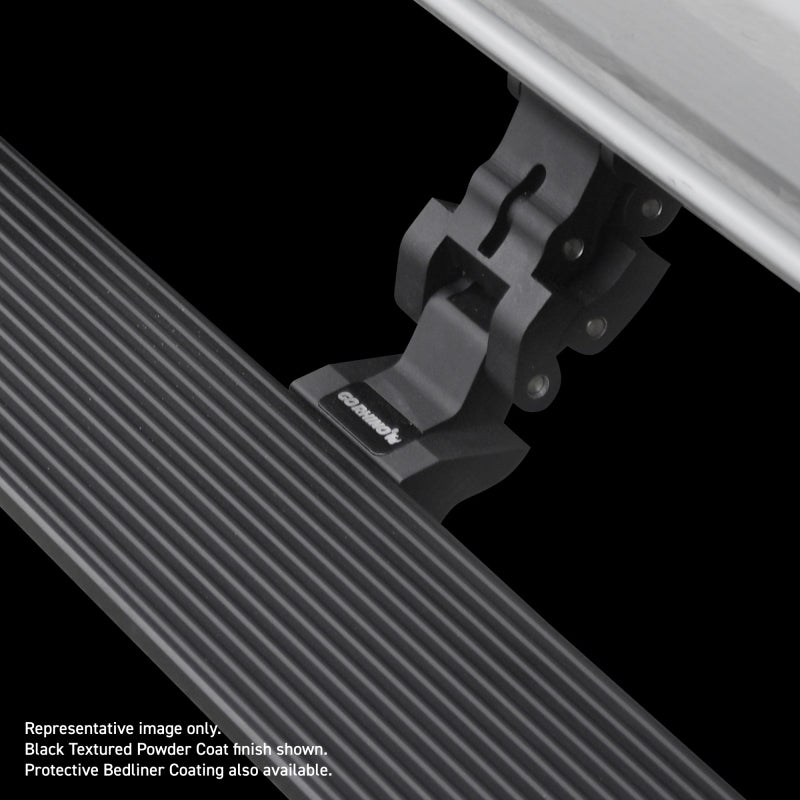 Go Rhino 22-23 Toyota Tundra CrewMax Cab 4dr E-BOARD E1 Electric Running Board Kit - Bedliner Coatng - GTR Auto