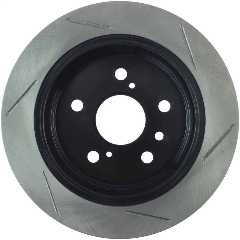 StopTech Power Slot 92-01 Toyota Camry 6cyl / 97-01 Lexus E Series Rear Right SportStop Slotted Rot