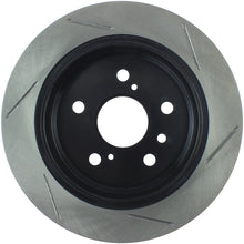 Load image into Gallery viewer, StopTech Power Slot 92-01 Toyota Camry 6cyl / 97-01 Lexus E Series Rear Right SportStop Slotted Rot