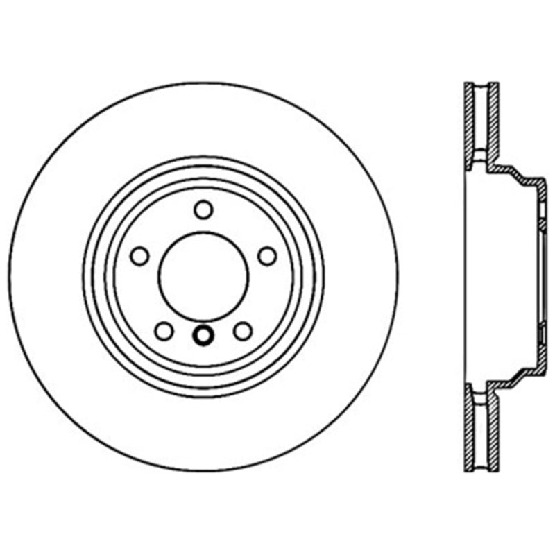 Stoptech 12 BMW 28i xDrive / 06 330 Series (E90) Sedan RWD/AWD Front CRYO-STOP Rotor