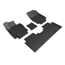 3D MAXpider 2023+ Genesis Gv60 Kagu Floor Mat- Black R1 R2 R3