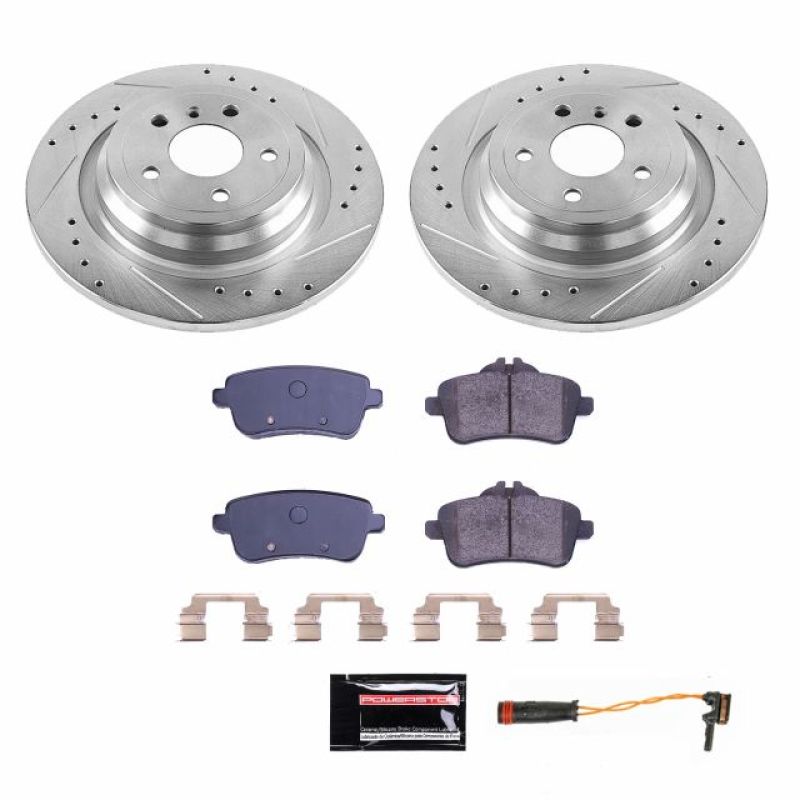 Power Stop 12-15 Mercedes-Benz ML350 Rear Z23 Evolution Sport Brake Kit