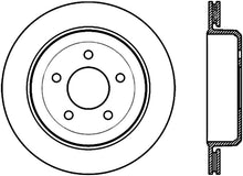 Load image into Gallery viewer, StopTech 03-11 Ford Crown Victoria Cryo Slotted Rear Left Sport Brake Rotor