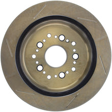Load image into Gallery viewer, StopTech Power Slot 92-98 Lexus SC 300 Left Rear Slotted Rotor