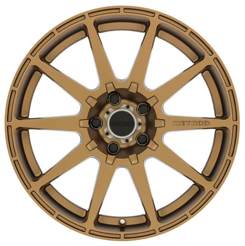 Method MR501 RALLY 17x8 +42mm Offset 5x100 67.1mm CB Method Bronze Wheel